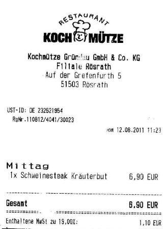 idhv Hffner Kochmtze Restaurant